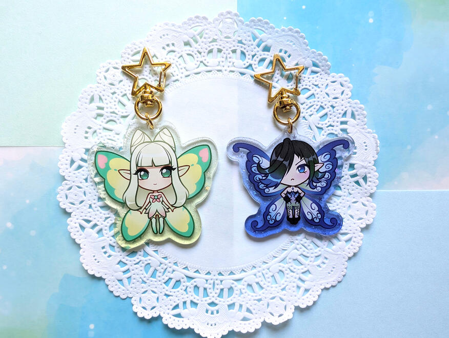 Eos and Statice charms Eos and Statice charms