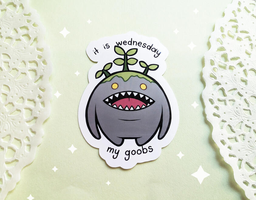 Goobbue Sticker