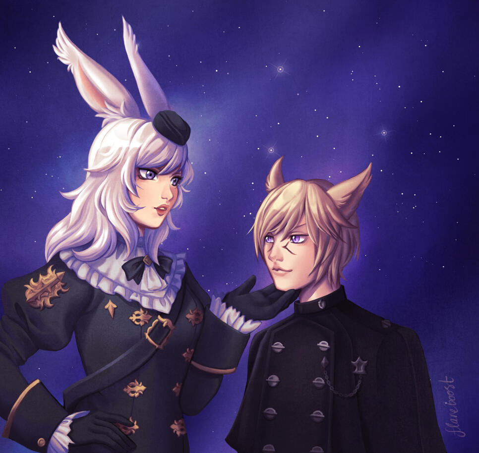 Viera and Miqo